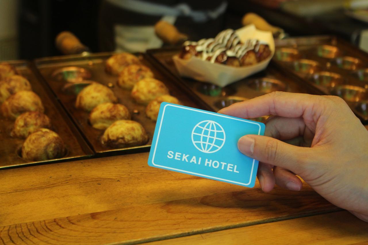 Sekai Hotel Tsuki Осака Екстер'єр фото